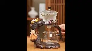 Plum Soul Enters the Device! A Smart Tea Making Device Replicated by Humans #tea #Automatic tea set
