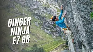 Rachel Pearce on Ginger Ninja E7 6b