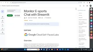 Мониторинг киберспортивного чата с помощью Streamlit || Лабораторное решение || Google Cloud Arca...