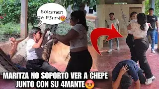 MARITZA EXPLOTA De C3los Al Ver A CHEPE Junto Con Su 4mante😡Ella La Agarro Del Pelo😱Tienes Que Ver‼️