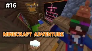 Building my Starter Bedroom! | Minecraft Adventure E16