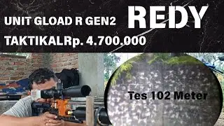 (SOLD) Glut R gen 2 Tactical unit 4,700,000 Masboy slug setting 15 gr 102 meter distance