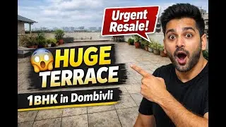 Dombivli में Huge Terrace वाला Flat Urgent Resale | 📲 8291779191 | 9136110702 Padma Realtors