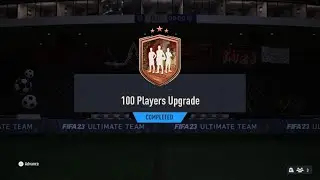 100 Players Upgrade FIFA 23