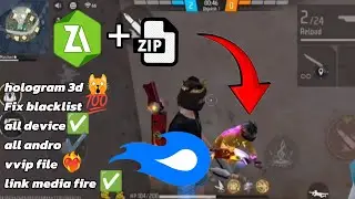 NEW HOLOGRAM 3D FIX BLACKLIST😱ALL DEVICE✅ALL ANDROID ✔️VVIP FILE❤&zwj;🔥LINK MEDIA FIRE NO RIBET 💯