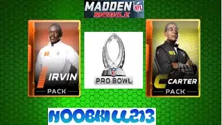 Madden Mobile Pro Bowl Sets Team Irvin & Carter