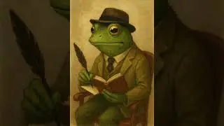 Poetry Frog- Do Not Go Gentle Into That Good Night