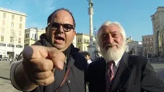 GIUSEPPE SIMONE INTERVISTA MILLE LIRE: L' INCONTRO TRA I DUE PAPI: IL MONELLO E IL SUPER-PECORATORE