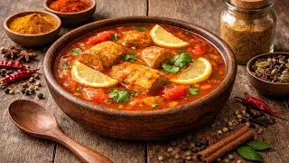 Tomato,lemon juice and steem potato with fish curry in simple style  #viralvideo #Recipe #allcountry