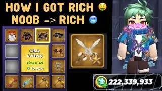 Skyblock Mein RICH Kaise Bana I Got RICH in Skyblock 😱 |  Blockman Go Skyblock Hindi How
