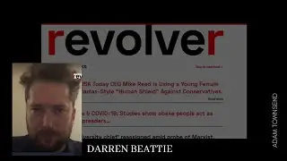 Darren Beattie, Social media Putin's price hike late night pharma green screen Zelensky and Shanghai