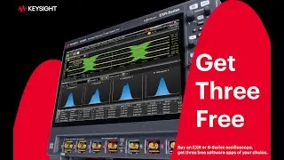 Introducing the Get Three Free Promotion on the EXR and S-Series Oscilloscope