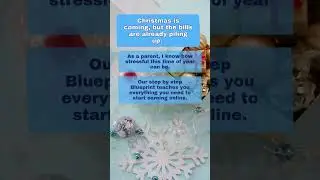 Christmas is coming, but the bills are already piling up! I have a solution for you