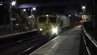 66539 6Y70 20:30 Whitemoor Yard L.D.C Gbrf to Shenfield Lon End Jn @ Stansted Mountfitchet 26/02/16