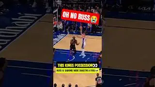 Russ & Sabonis were SHAQTIN A FOOL😭