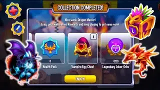Dragon City | Get FREE Phoenix Perk & Vampire Egg in collection | Open Lucky Legendary Chest