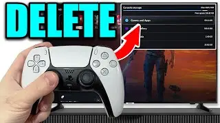Как удалить игры на PS5! Удалите игры на PS5, чтобы освободить место! БЫСТРО!