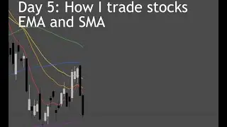 Day 5: How I trade stocks, EMA and SMA