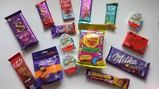 100 of chocolates, surprise toys, chocolate opening video, lots of chocolates,Cadbury celebration