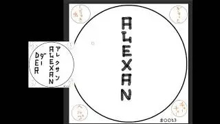 Writing capture【 NFT 】 Name J 0053  Alexander アレクサンダー 【OPEN SEA】