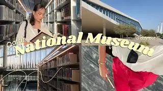 Exploring Qatar National Library 📚 *incredibly nice* | Dawn Reyes