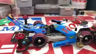 ミニ四駆 MS フレキ、私の公式大会用のマシンです。