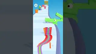 Colour pencil Run gameplay| Level-00 | #shorts #pencilrungame