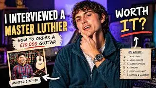 Are handmade guitars actually worth it? Full interview with master luthier Isaac Jang! 🔥🎸
