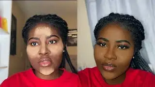 Everyday makeup tutorial for black women / HOW TO GET NO FLASHBACK