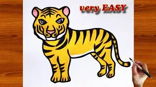 How to Draw a Tiger: Step by Step Tiger Drawing Tutorial