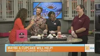 Smallcakes Cupcakery & Creamery says 'maybe a cupcake will help!'