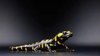 [AI] Eternal Poise: The Timeless Elegance of the Fire Salamander