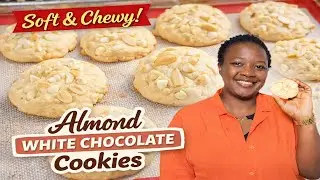 White Almond Bliss Cookies | Soft, Crunchy & Seriously Addictive