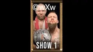 Bobby Gunns v Marius Al-Ani / K&ouml;nig der Catcher Block A Match / wXw PWGP 2025 Show 1 / WWE 2K25
