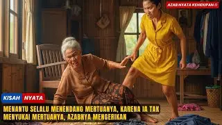 &ldquo;AZAB MENANTU ANGGKUH 😭 Menendang Ibu Mertua Tua, Balasannya Langsung Turun di Ladang! 😱