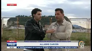 Servizio del TG di Canale 21 sulla tentata evasione dal carcere minorile di Nisida