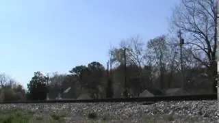 NS 3213 leads NS Train A43 in Bremen, GA