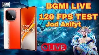 IQOO Neo 10 Live testing 120 FPS | Bgmi live #bgmi#bgmilive#dailystreamer