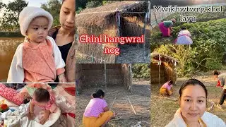 Hangwrai nog tang ly tong go💃🤗// baby samung sopro na chuk kha // 2025 Last vlog // 