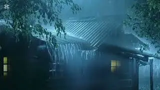 Heavy Strom - Continues Rain and Thunder Sound||Night Sleep 0.9||#rain 