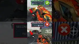 ✅Best Secondary Fire mode setting in CODM BR🔥💯 Codmobile Tips and Tricks #shorts #codmbr #codmiphone