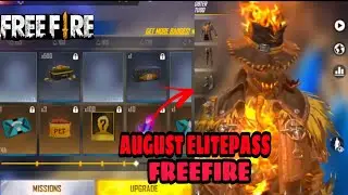 AUGUST ELITE PASS FREE FIRE 2021 || SEASON 39 ELITE PASS FF || FREE FIRE AUGUST ELITE PASS 2021