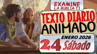 JW TEXTO DIARIO ANIMADO DE HOY 🔵 PABLO Y TIMOTEO ✅ EXAMINE LA BIBLIA TJ
