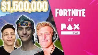 🔴$1.5M Fortnite Summer Skirmish GRAND FINAL @ #PAXWest (Tfue, Poach, Chap) Week 8 Day 4