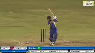 SIDDHESH LAD 53 RUNS OFF 33 BALLS | GCL  T20 2019