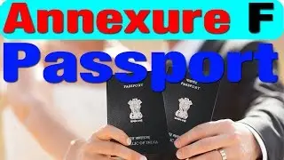 Annexure F For Passport In Hindi - How To Fill Annexure F For Passport
