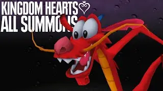 Kingdom Hearts | All summons | Todas las invocaciones