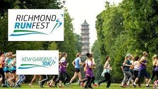 Richmond Runfest 2017 Kew Gardens 10k - One of the most scenic 10k races you can run.