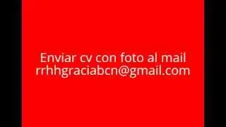 Ofrezco empleo, BARCELONA, CAMARERA