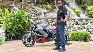 Kawasaki ZZR 1200 Street Fighter conversion / Build by Gaz9 Racing Haiti .